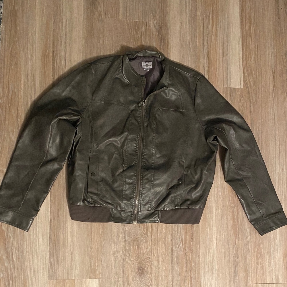 Women’s Worthington Brown Faux Leather Jacket